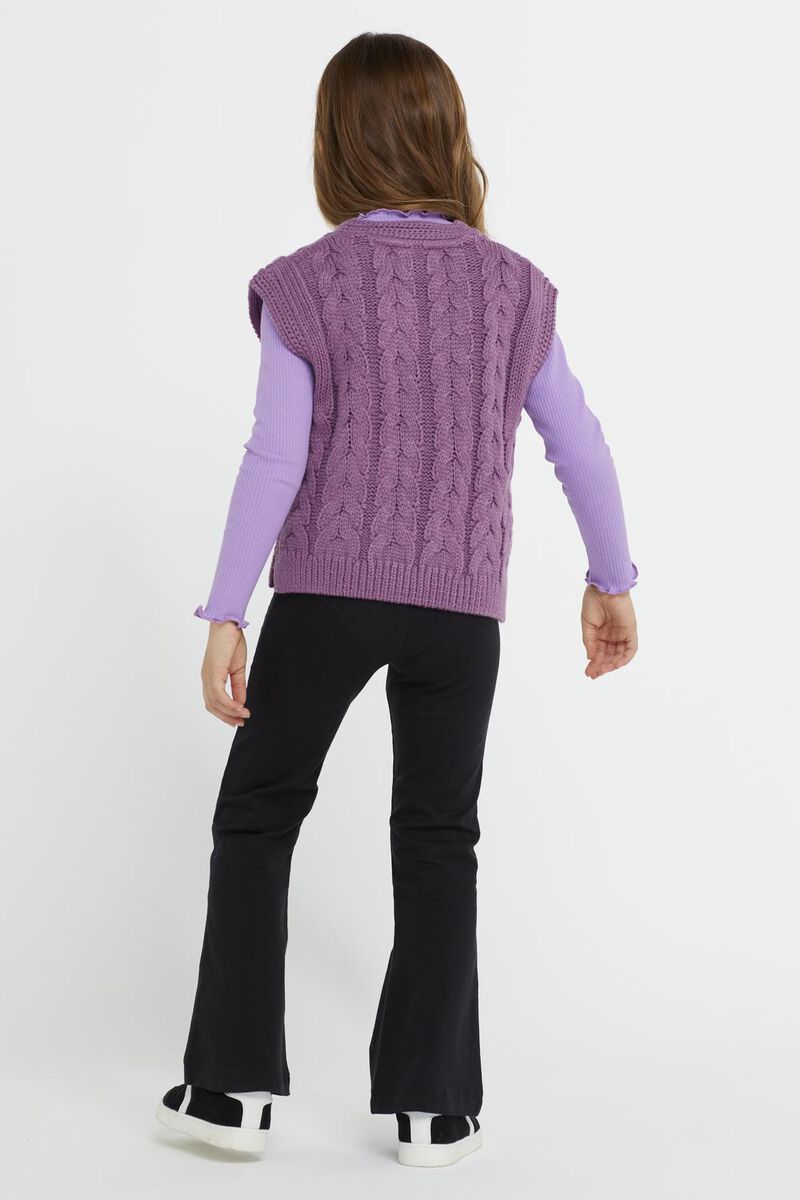 Kinder-Strickpullunder violett violett - 1000026177 - HEMA