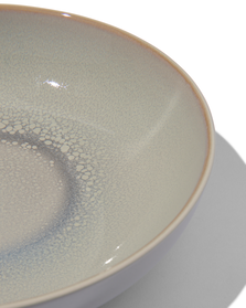Suppenteller Helsinki – 21 cm – reaktive Glasur – hellgrau - 9602015 - HEMA