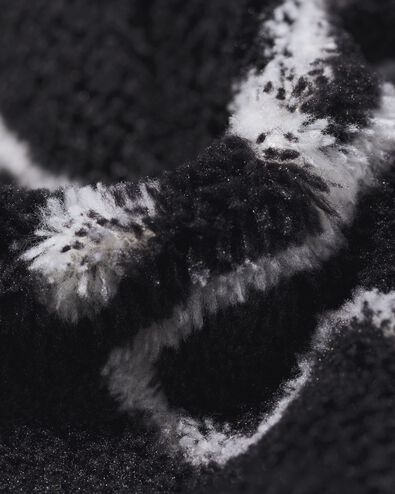 Takkie en Siepie damesnachthemd fleece zwart zwart - 23401160BLACK - HEMA