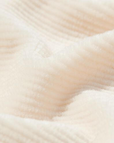 Newborn-Strampler, Velours, gerippt sandfarben sandfarben - 33480210SAND - HEMA