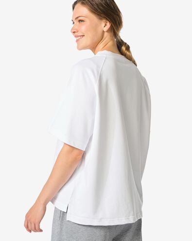Damen-T-Shirt Luca wei&szlig; - 36203470WHITE - HEMA