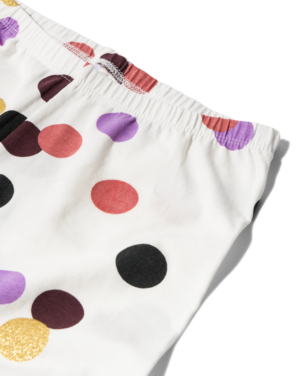 pyjama enfant confetti blanc cassé blanc cassé - 1000024689 - HEMA