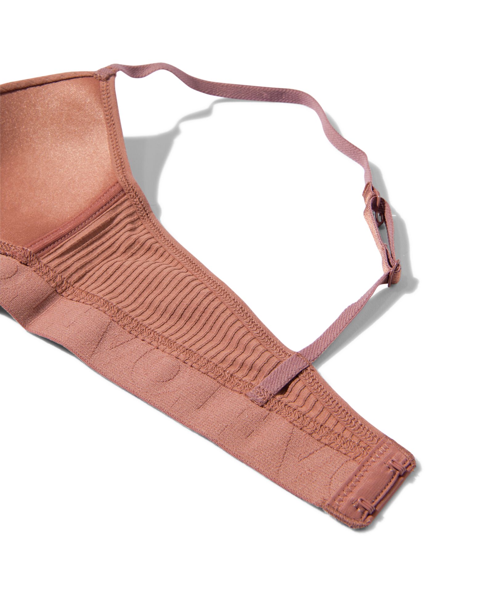 soutien-gorge pr&eacute;form&eacute; sans armatures coton marron clair marron clair - 21960705LIGHTBROWN - HEMA