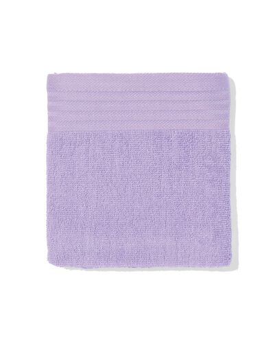 essuie-mains 50x50 coton lilas - 5440259 - HEMA