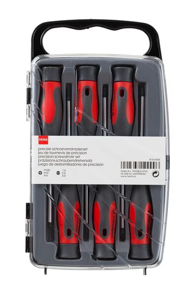 precisie schroevendraaierset - 81040028 - HEMA