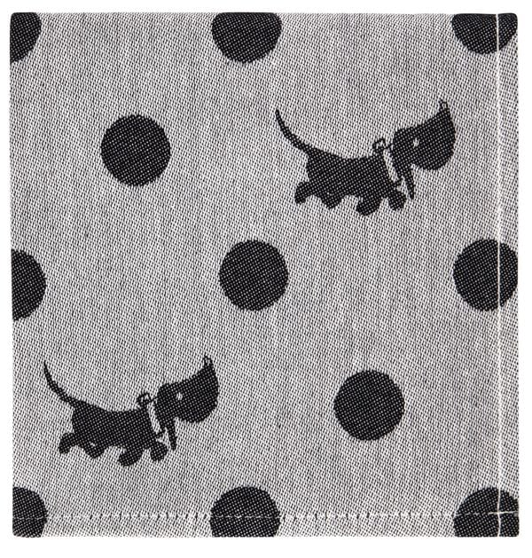 torchon Takkie 65x65cm coton &agrave; pois - 5400226 - HEMA
