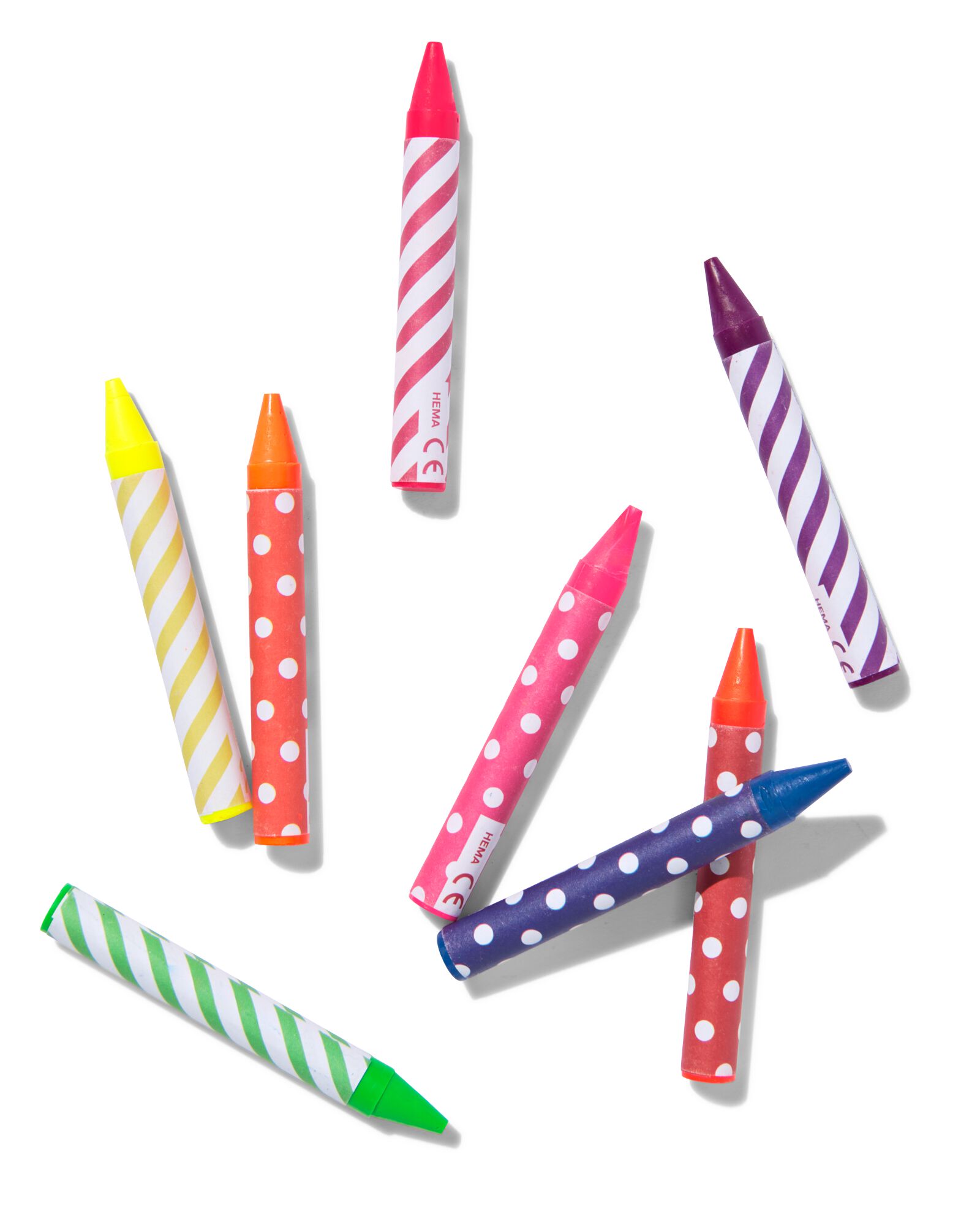 Wachsmalkreide Neon &ndash; 8 St&uuml;ck - 15900236 - HEMA
