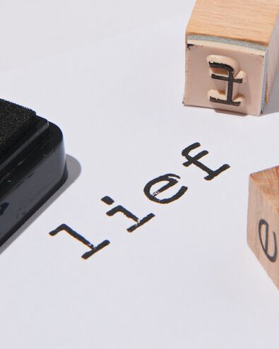 lot de tampons alphabet - 14860031 - HEMA