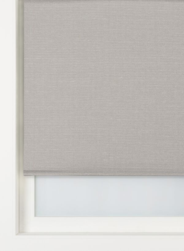 rolgordijn structuur grof lichtdoorlatend taupe taupe - 2000000238 - HEMA