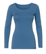 t-shirt femme classique bleu clair - 1000005557 - HEMA
