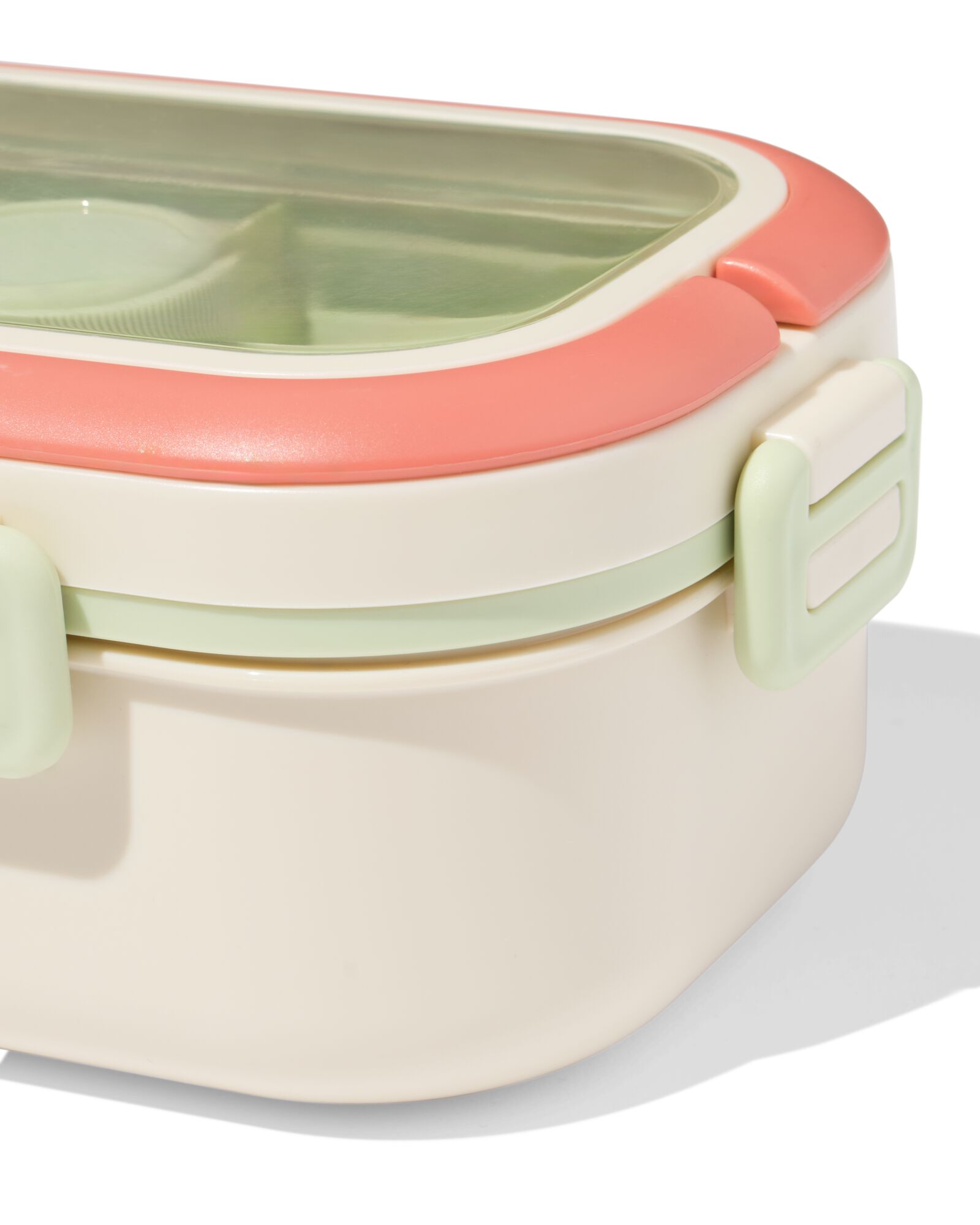 Salatbox 21,3 x 14,8 x 9,3 cm beige - 80650273 - HEMA