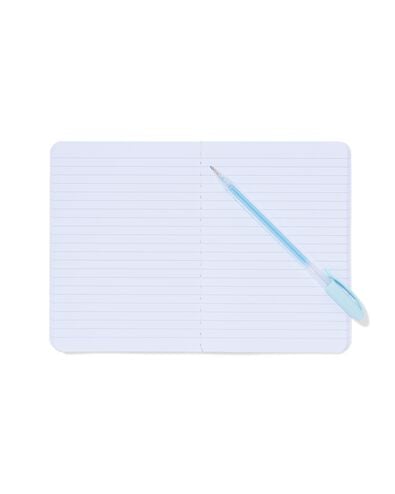 schrift A6 gelinieerd sterren - 3 stuks - 14100373 - HEMA