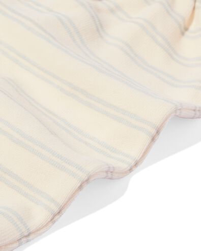 newborn broek strepen ecru ecru - 33446520ECRU - HEMA
