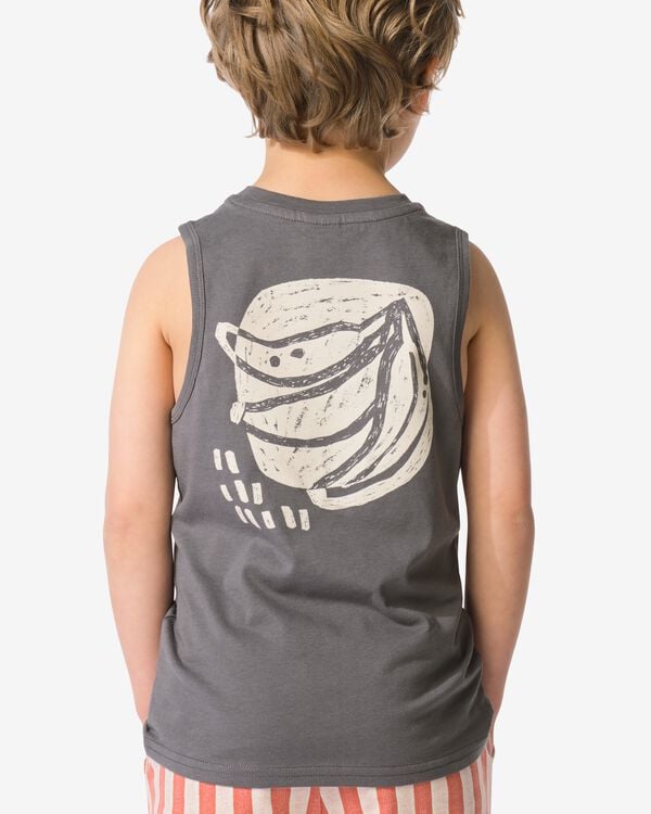 kindersinglets bananen - 2 stuks ecru ecru - 30719909ECRU - HEMA