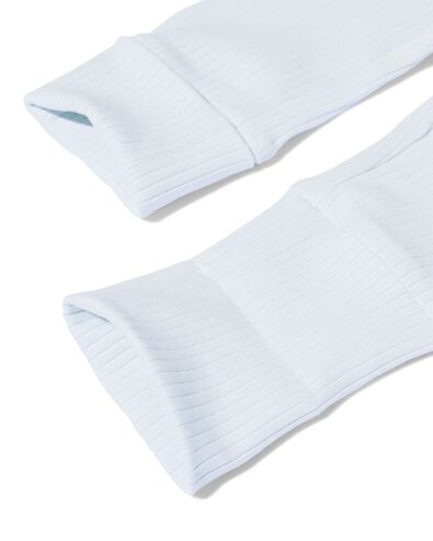 Newborn-Leggings zum Mitwachsen hellblau - 33414920LIGHTBLUE - HEMA