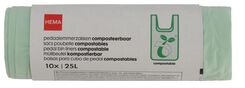 10er-Pack Treteimerbeutel, 25 L, kompostierbar - 20510119 - HEMA