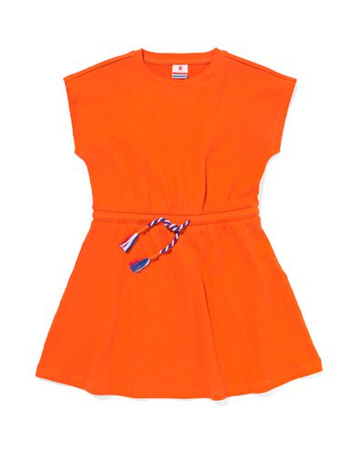 Kinder-Kleid, orange orange 146/152 - 30828336 - HEMA