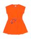 robe enfant orange orange 110/116 - 30828332 - HEMA