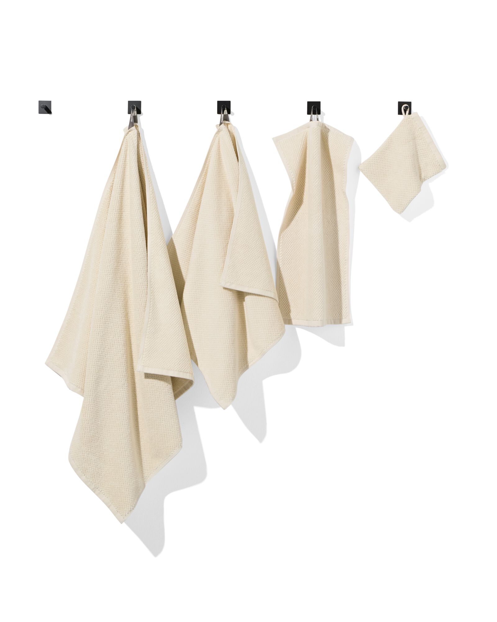 gant de toilette 2&egrave;me vie coton recycl&eacute; 16x21 &eacute;cru - 5250362 - HEMA