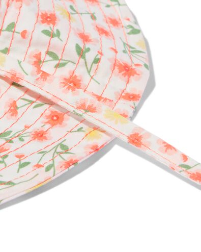 chapeau de soleil bébé coton avec fleurs multi 98/104 - 33289989 - HEMA