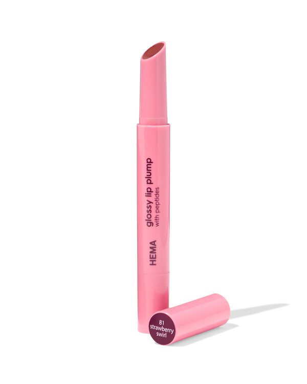 glossy lip plump 81 strawberry swirl - 11230481 - HEMA