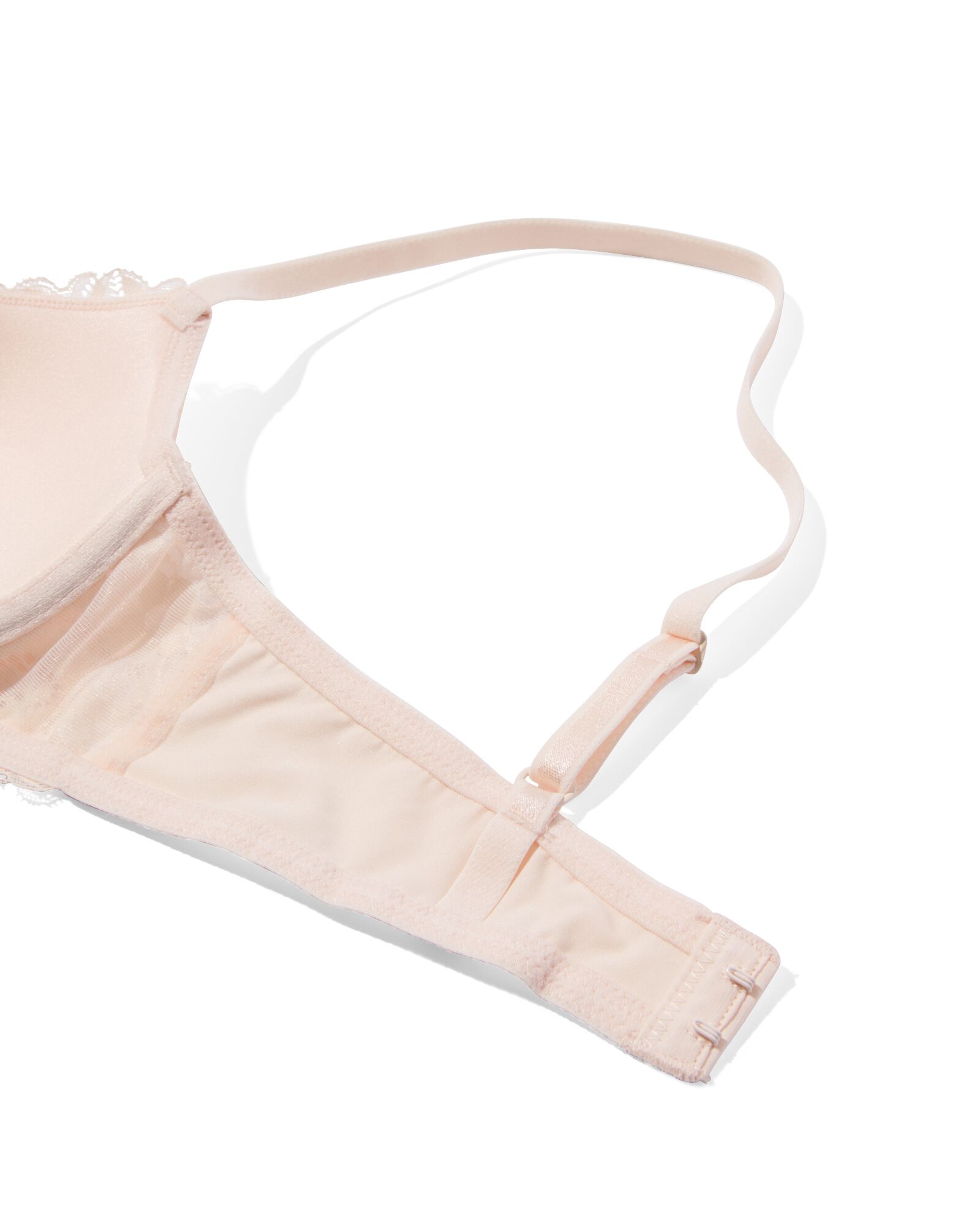 soutien-gorge pr&eacute;form&eacute; en dentelle &agrave; armatures en microfibre recycl&eacute;e rose p&acirc;le - 21820260LIGHTPINK - HEMA