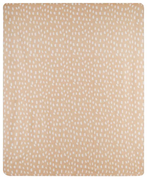 Fleecedecke, 150 x 130 cm, rosa, weiße Punkte - 41820130 - HEMA