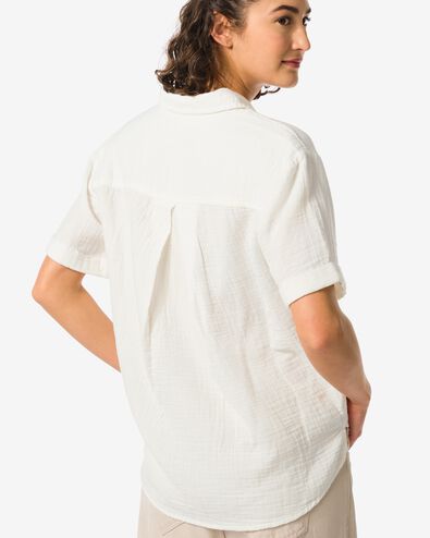 chemisier femme Kai blanc - 36330070WHITE - HEMA