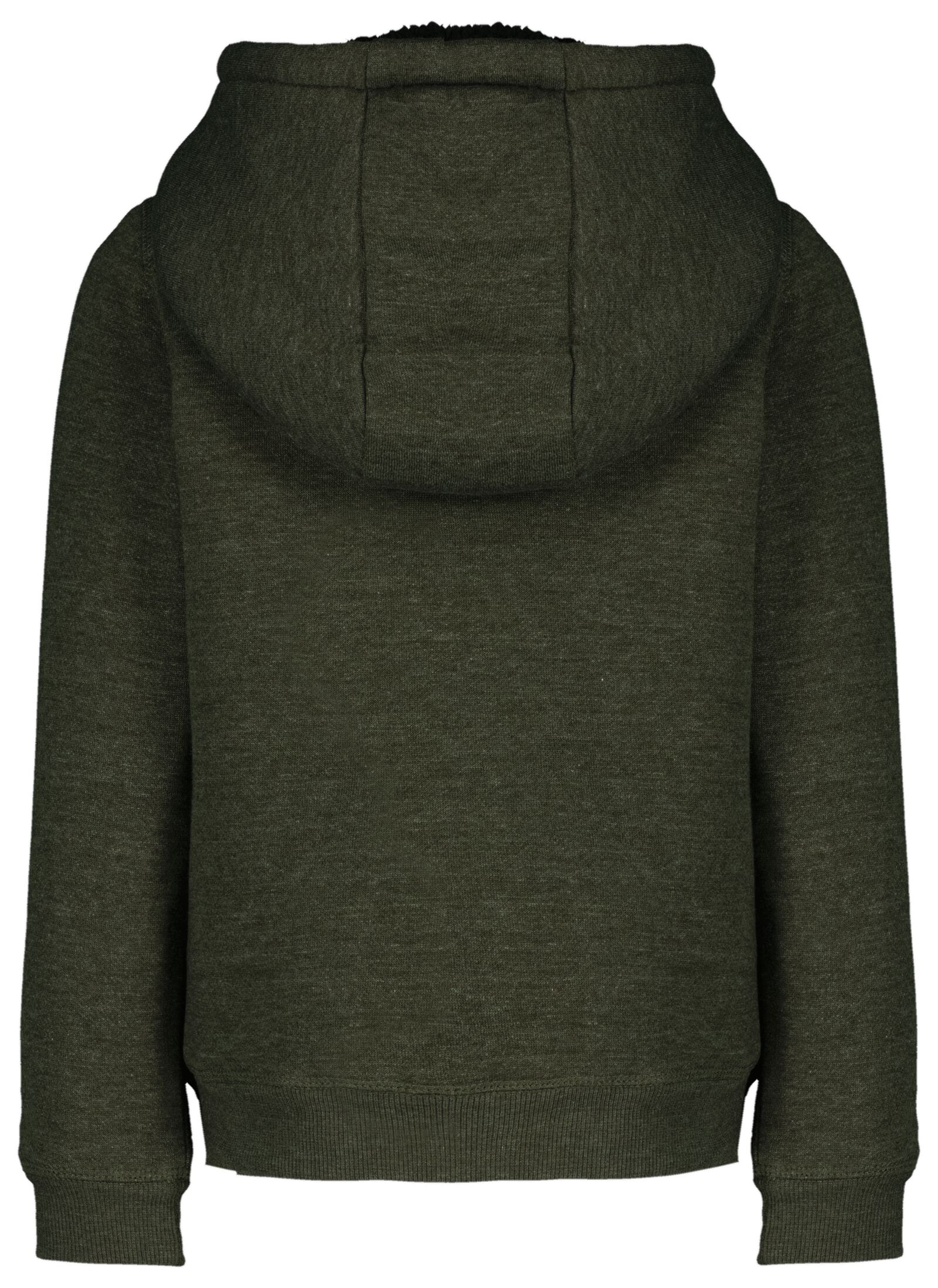 gilet &agrave; capuche enfant vert fonc&eacute; - 1000028768 - HEMA