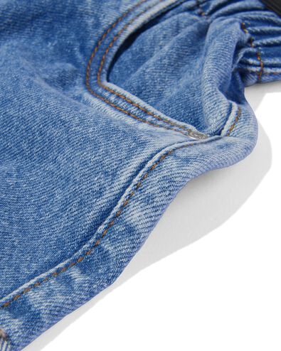 kurze Kinder-Paperbag-Jeans hellblau 134/140 - 30838174 - HEMA