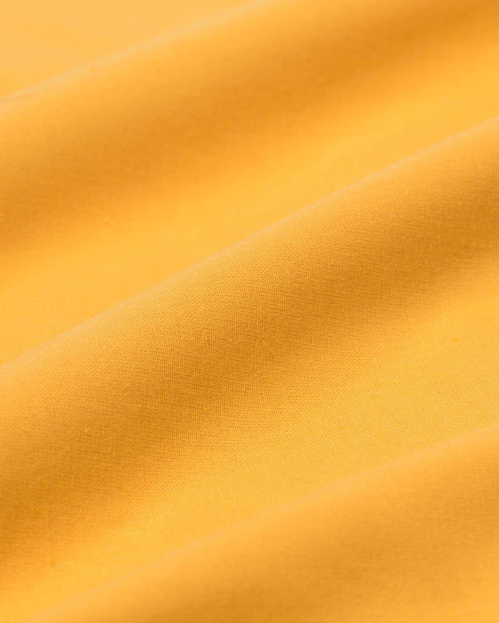 housse de couette 140x200/220 cm coton doux jaune - 5750064 - HEMA