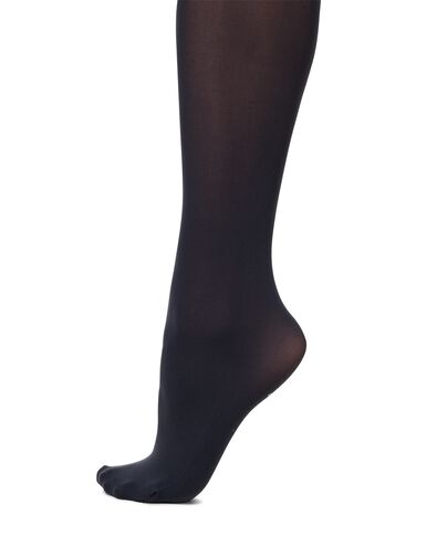 temp tech panty 40denier donkerblauw donkerblauw - 1000001109 - HEMA
