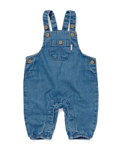 Baby-Latzhose, Denim jeansfarben 62 - 33478513 - HEMA