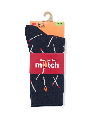 Socken perfect Match  dunkelblau - 4124160DARKBLUE - HEMA
