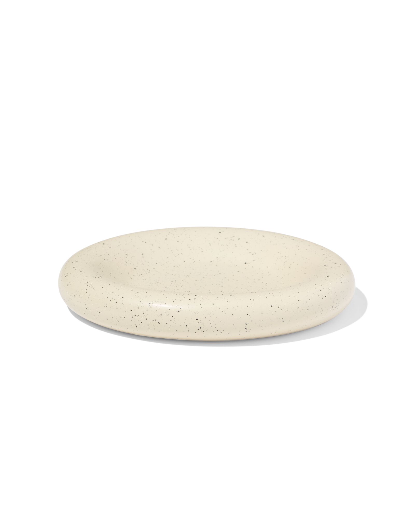 Kerzenuntersetzer, ⌀20 cm, Keramik, wei&szlig; - 13325060 - HEMA