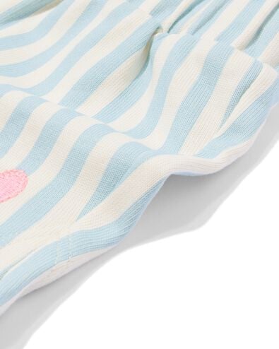 babybroeken comfy fit sweatstof strepen - 2 stuks lichtgeel lichtgeel - 33007480LIGHTYELLOW - HEMA