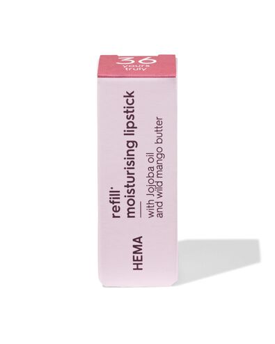 navulling moisturising lipstick 36 yours truly - creamy - 11230436 - HEMA