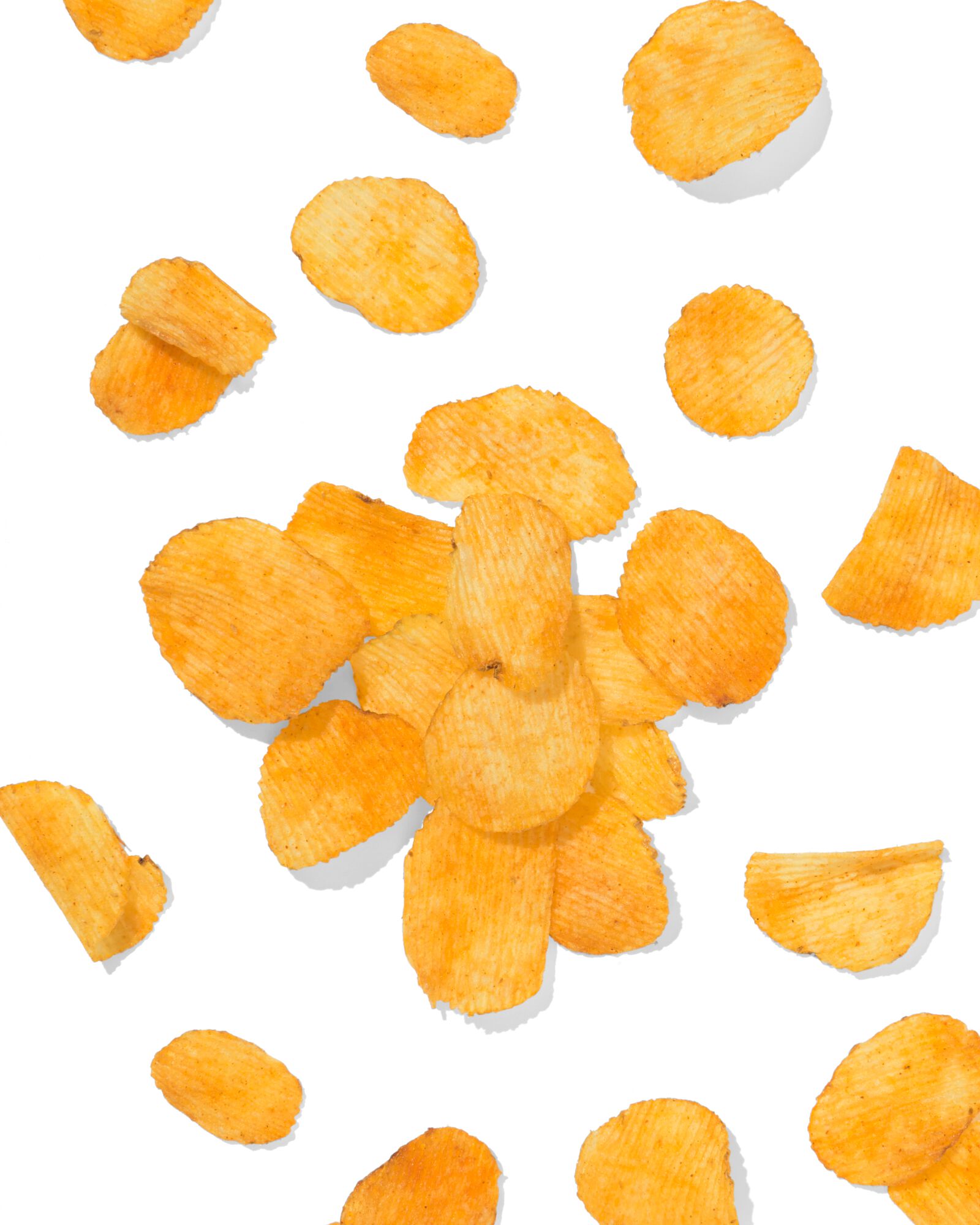 frites nervur&eacute;es croustillantes huile de piment 125 g - 10660103 - HEMA