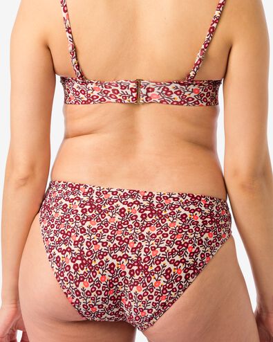 Damen-Bikinihose, gerippt, Blumen  bunt bunt - 22351960MULTI - HEMA
