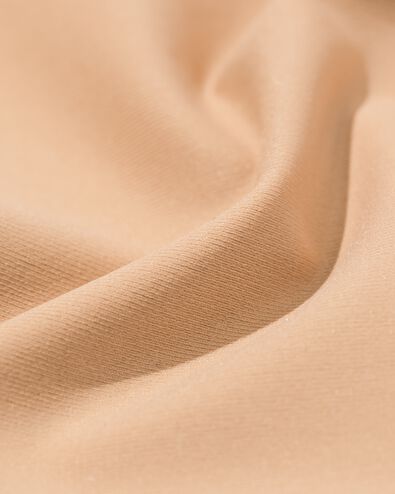 Mittelstark figurfreundliche Radlerhose mit hoher Taille beige beige - 21500367BEIGE - HEMA