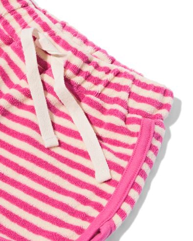 babykledingset comfy fit badstof strepen roze roze - 33029680PINK - HEMA