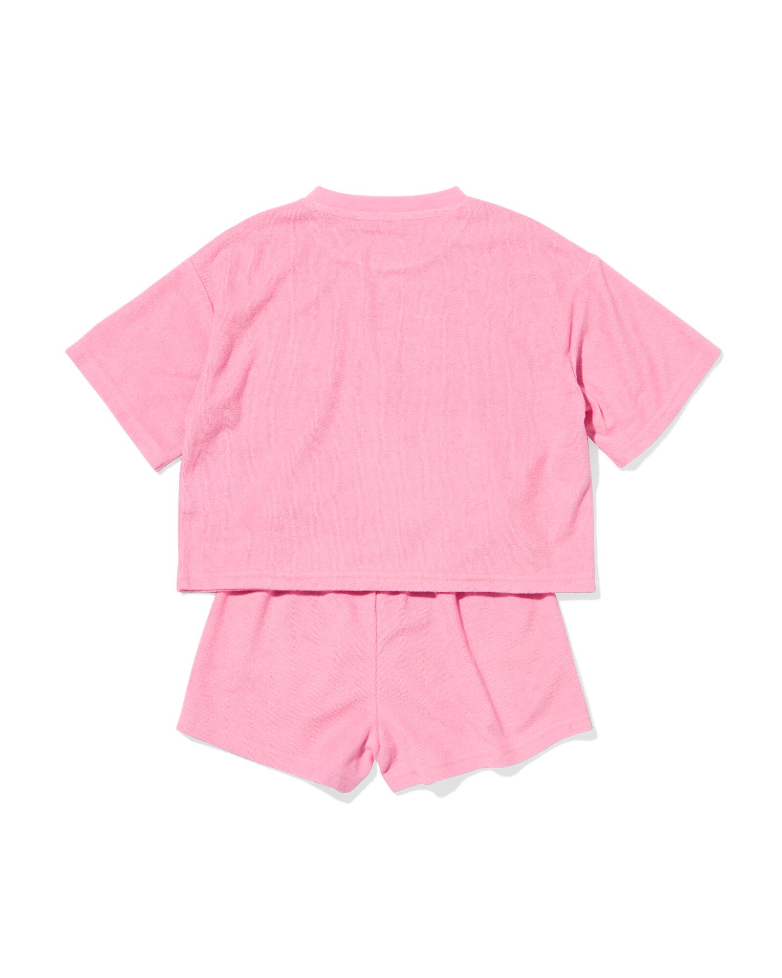 kindershortama badstof croissant roze - 23003860PINK - HEMA