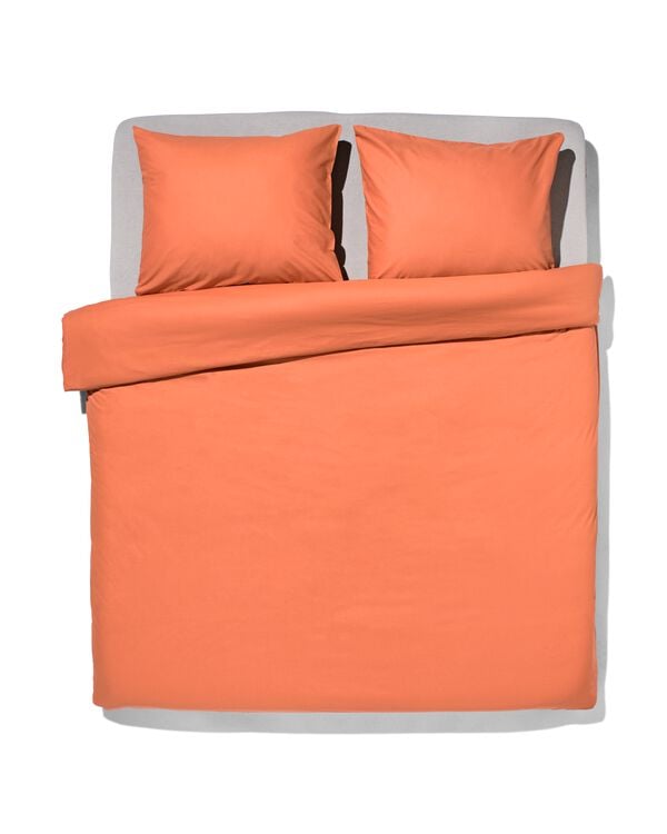 housse de couette 200x200/220 coton doux sunburn - 5750083 - HEMA