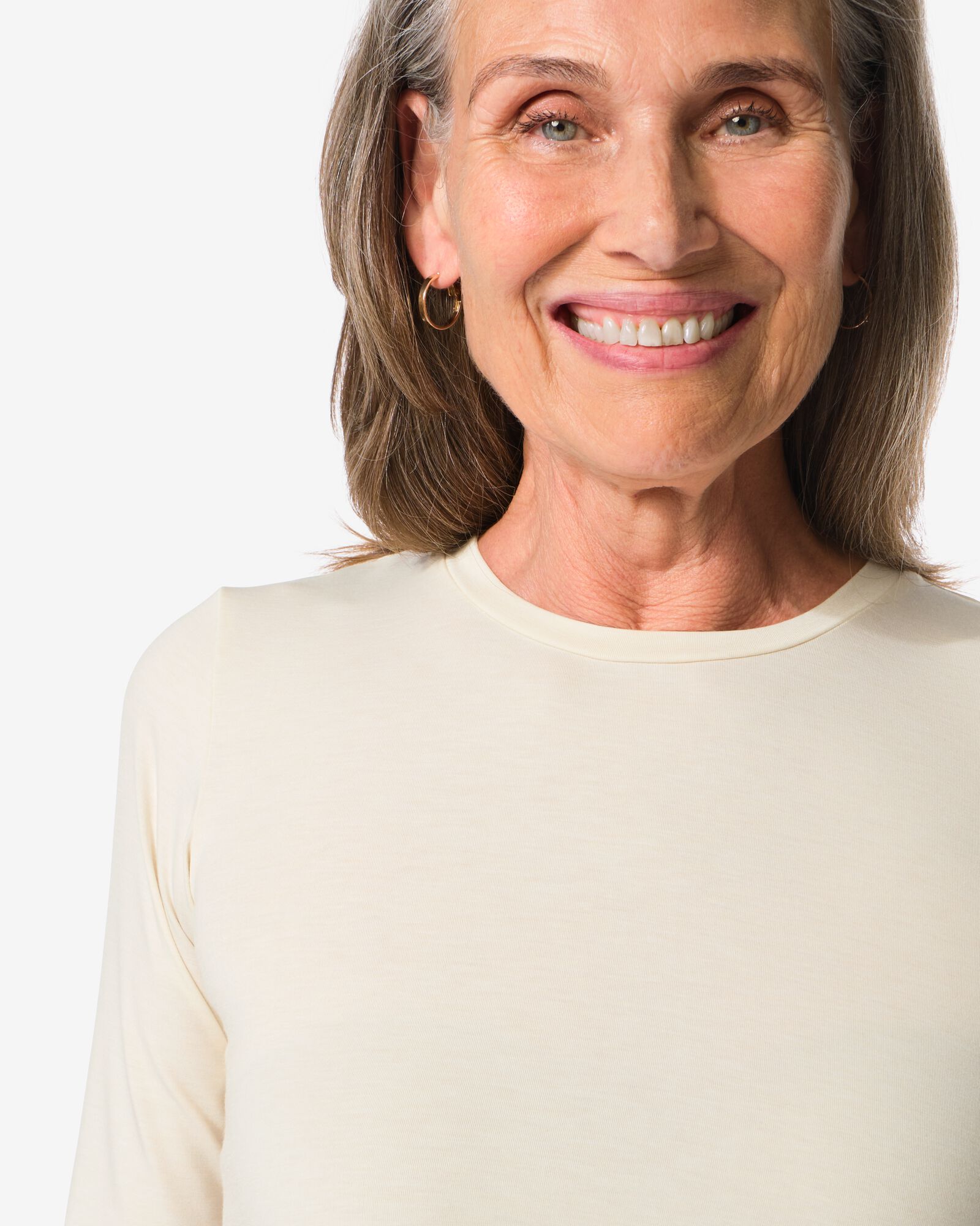 Damenshirt Lona  eierschalenfarben - 36202470OFFWHITE - HEMA