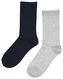2er-Pack Damen-Socken mit Bambus blau - 1000023761 - HEMA