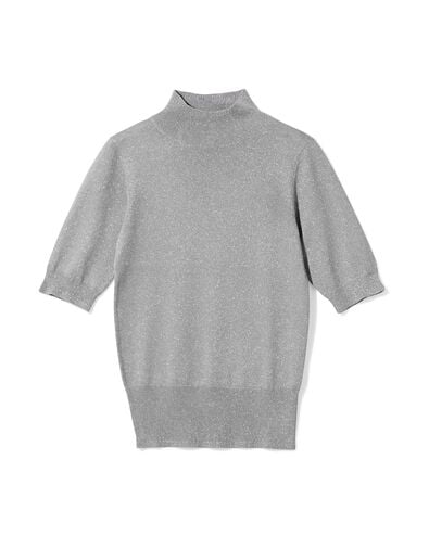 pull femme Lily &agrave; paillettes gris gris - 36279130GREY - HEMA
