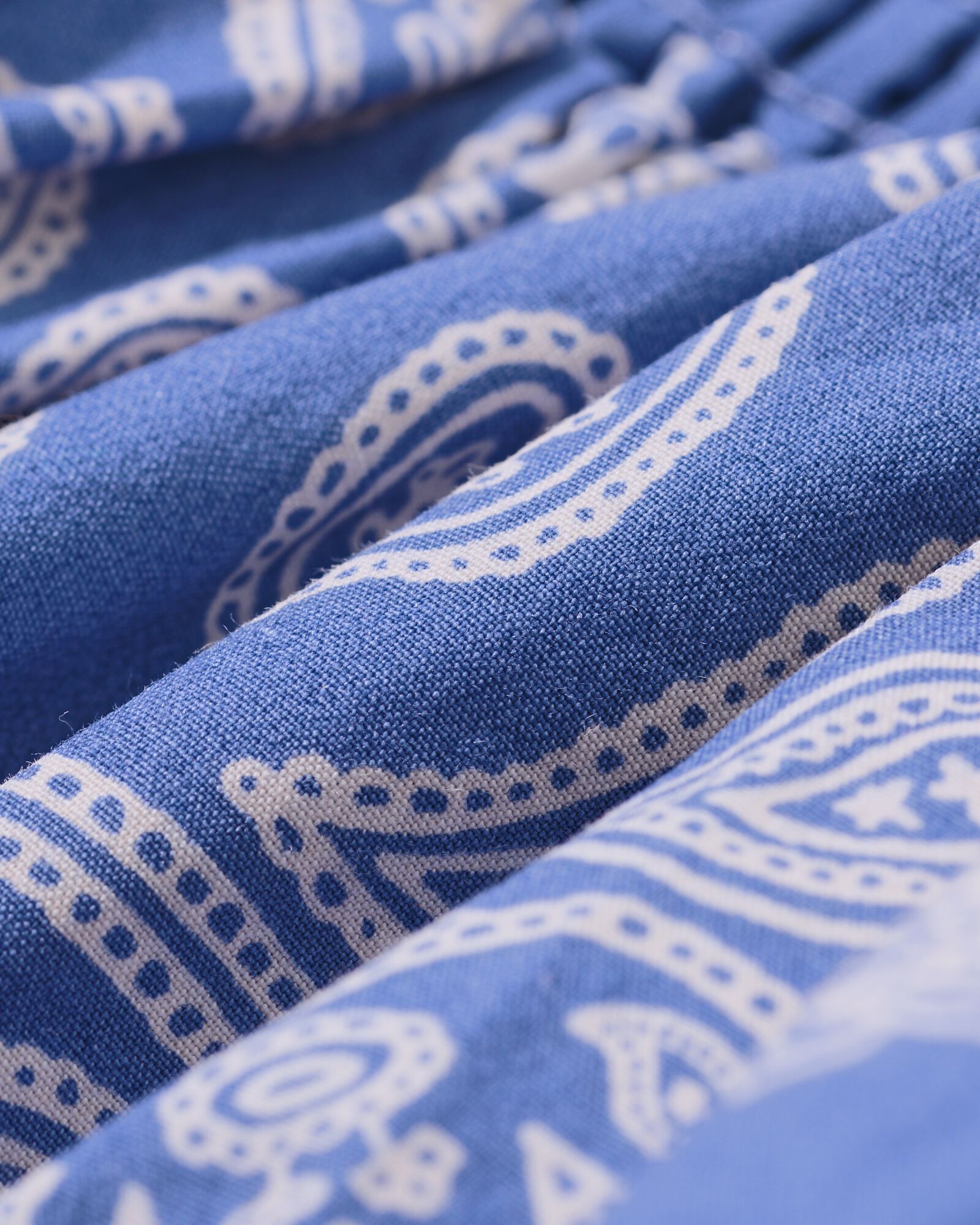 kinderrok paisley blauw blauw - 30841106BLUE - HEMA