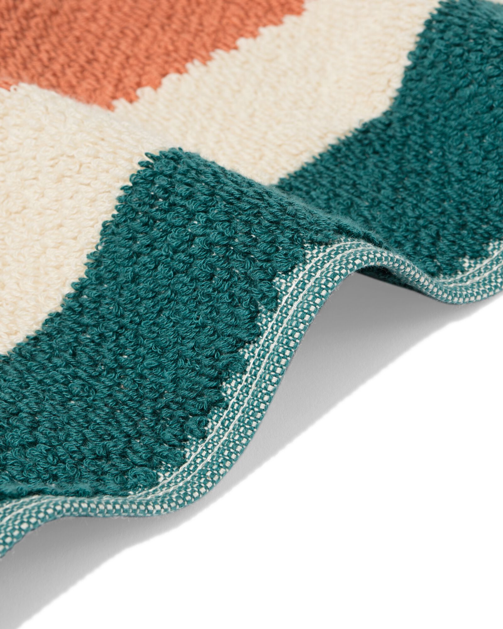 serviette de bain 2&egrave;me vie coton recycl&eacute; multi multi - 2000000383 - HEMA