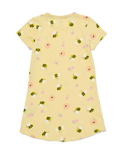 Kinder-Nachthemd, Baumwolle, Bienen gelb 134/140 - 23041684 - HEMA