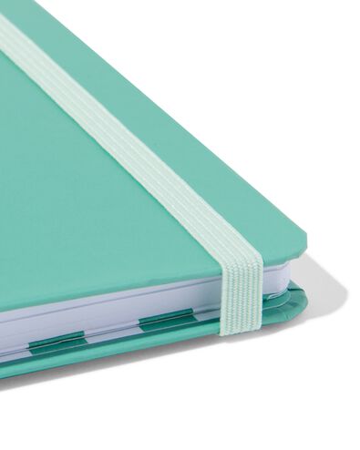 notitieboek A6 gelinieerd lichtgroen - 14120122 - HEMA